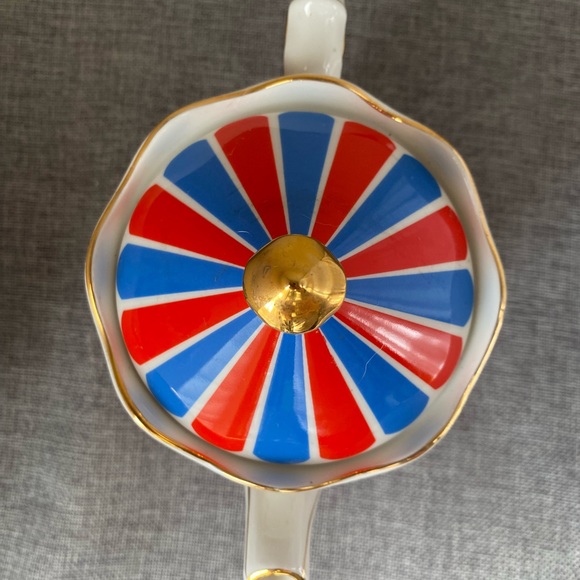 Vintage Sadler Edwardian Entertainment Carousel Teapot - Picture 4 of 9